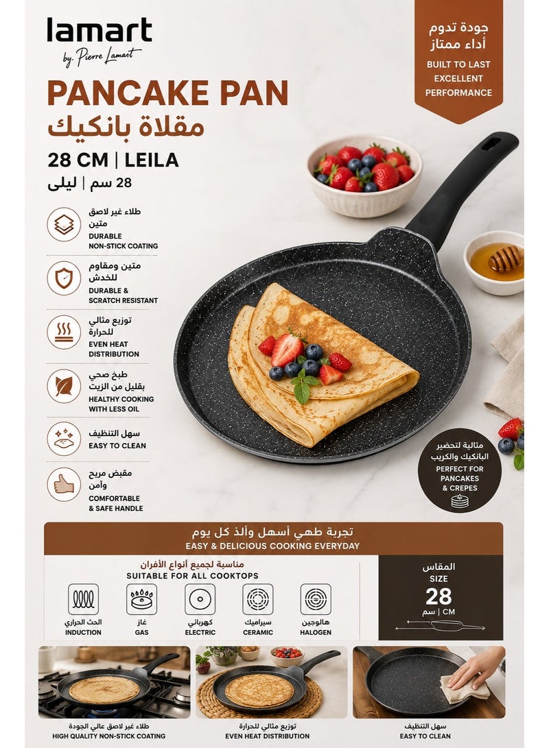 Lamart Aluminium Fry Pan Non-Stick 28 Cm - Image 2