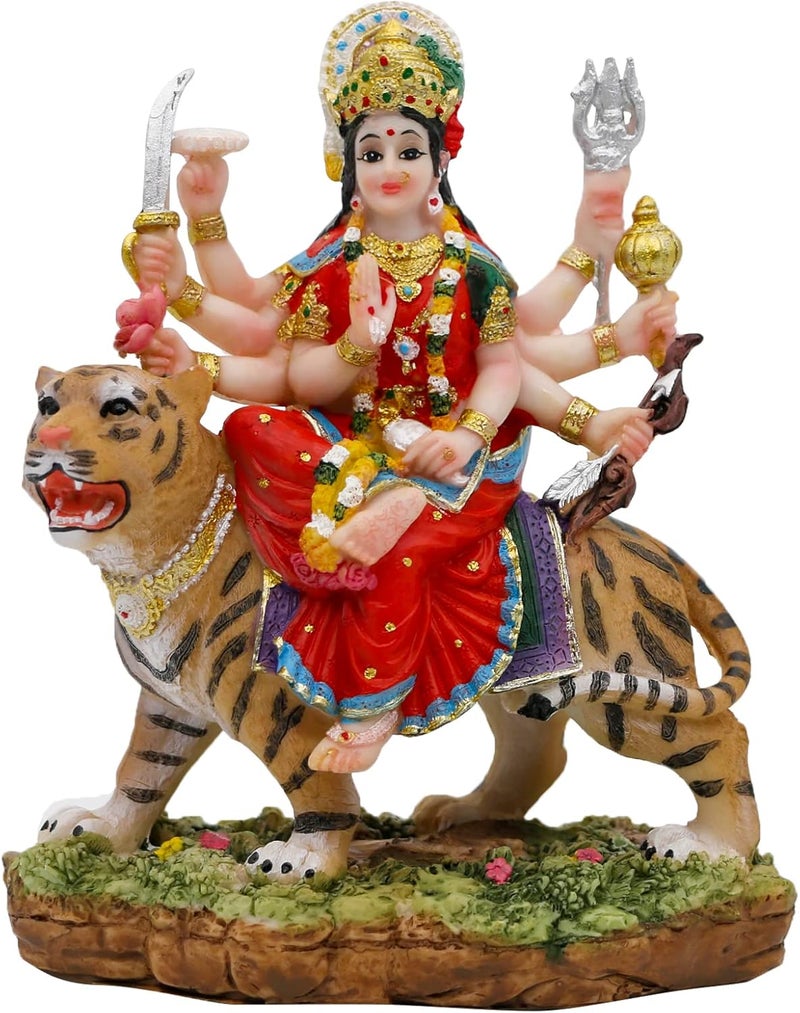 alikiki تمثال الإلهة دورجا على شكل نمر - Image 1