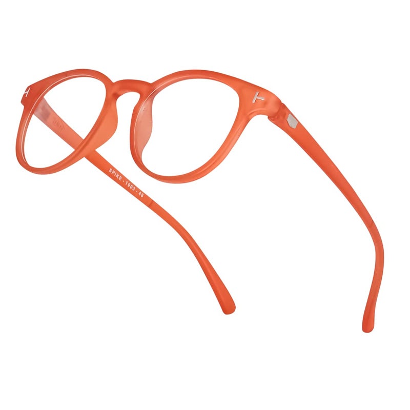 EYMEN Classic Non Prescription Clear Lens Glasses for Women Men Round Frame Eyeglasses Multiple Shades - Image 1