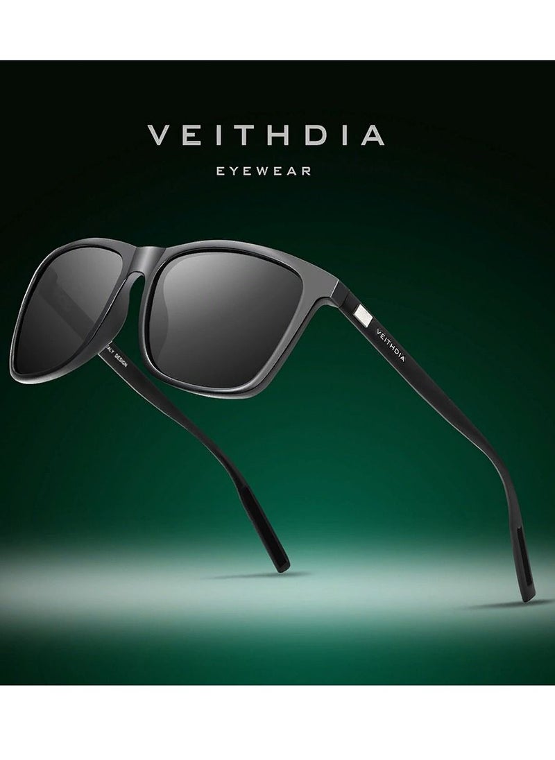 Veithdia - Original VEITHDIA Sunglasses for males and females Polarized UV400 protection With Full Set Sun Protection Category 3 Suitable for driving car Light Weight For men and women - Image 1