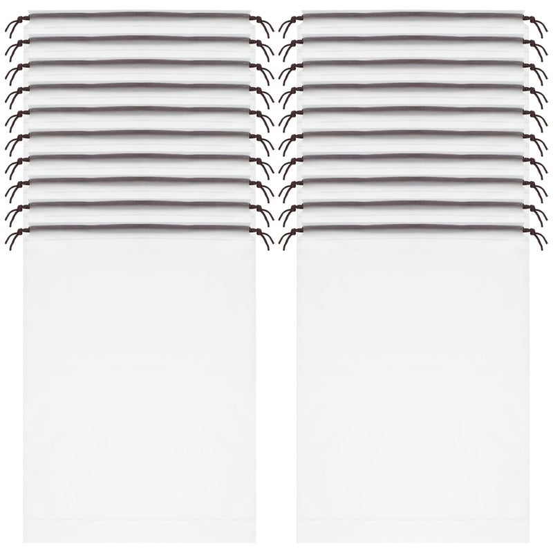 Droposale Clear Travel Shoe Bag Transparent, Waterproof Storage Organizer for Shoes Durable and Lightweight Perfect for Travel Gym, and Daily (10) - Image 1