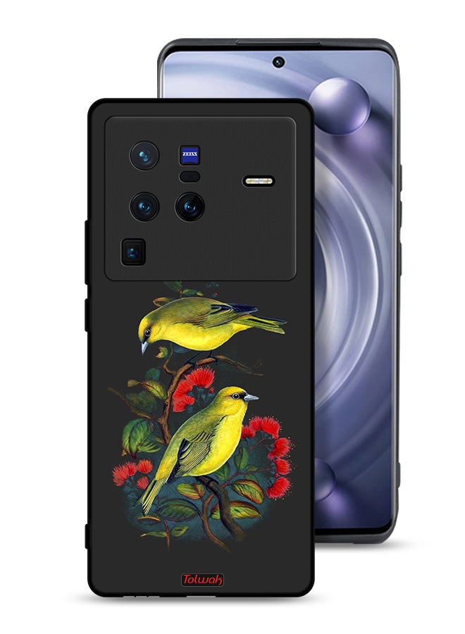 Tolwak Vivo X80 Pro Protective Case Cover Birds - Image 1