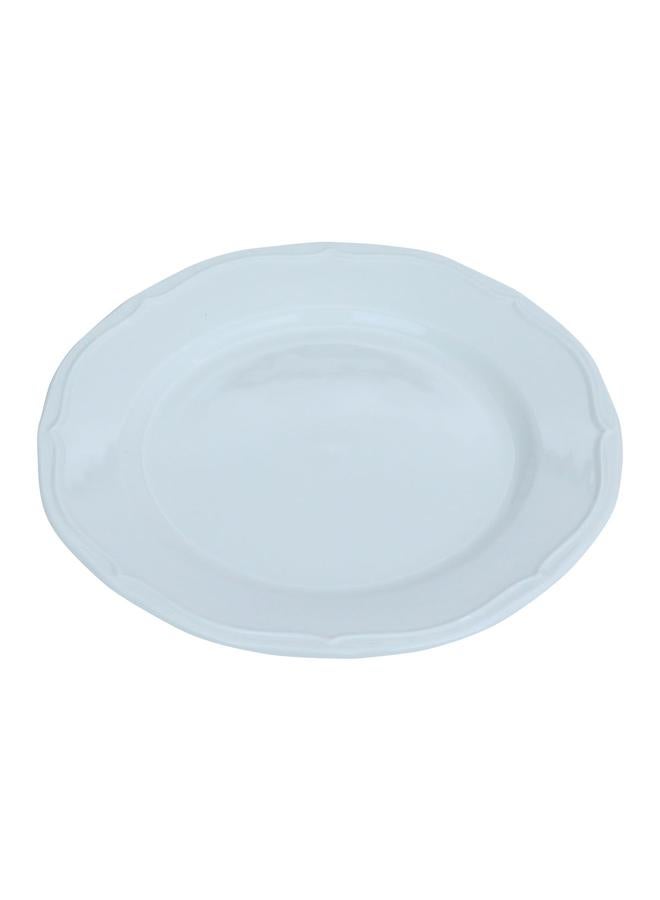 السيف  طبق تقديم من البورسلين مسطح دائري مقاس 7.5 سم، أبيض - Image 1