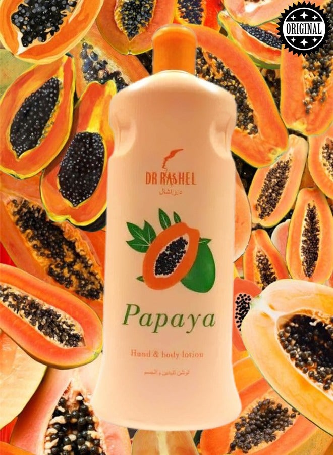 RASHELL 11 Pieces Dr Rashel Papaya Whitening Hand And Body Lotion 600ml - Image 2
