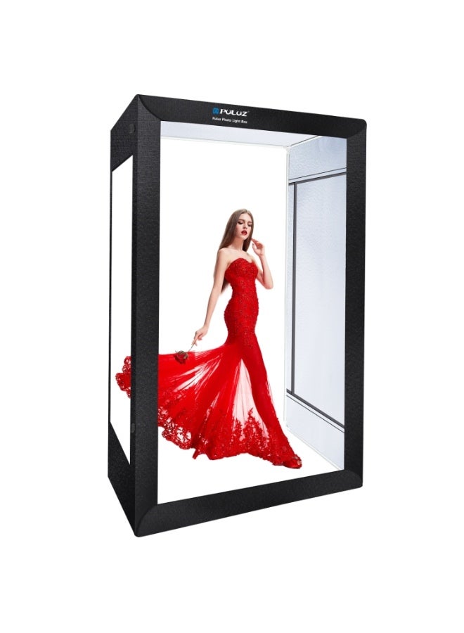 بولوز عدة تصوير احترافية PULUZ مزودة بصندوق إضاءة بطول 2 متر وبقدرة 240 واط بدرجة حرارة لون 5500 كلفن، مخصصة لتصوير الملابس أو البورتريه لنماذج البالغين - Image 1