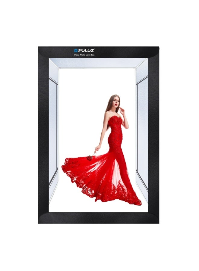 بولوز عدة تصوير احترافية PULUZ مزودة بصندوق إضاءة بطول 2 متر وبقدرة 240 واط بدرجة حرارة لون 5500 كلفن، مخصصة لتصوير الملابس أو البورتريه لنماذج البالغين - Image 2