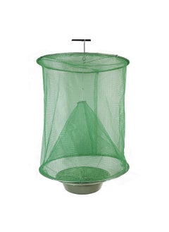 Reusable Hanging Fly Trap Farm Fly Catcher Mosquito Cage Fold-type Insect Trap Net for Home Ranch Garden Environmental Protection Not Including Bowl