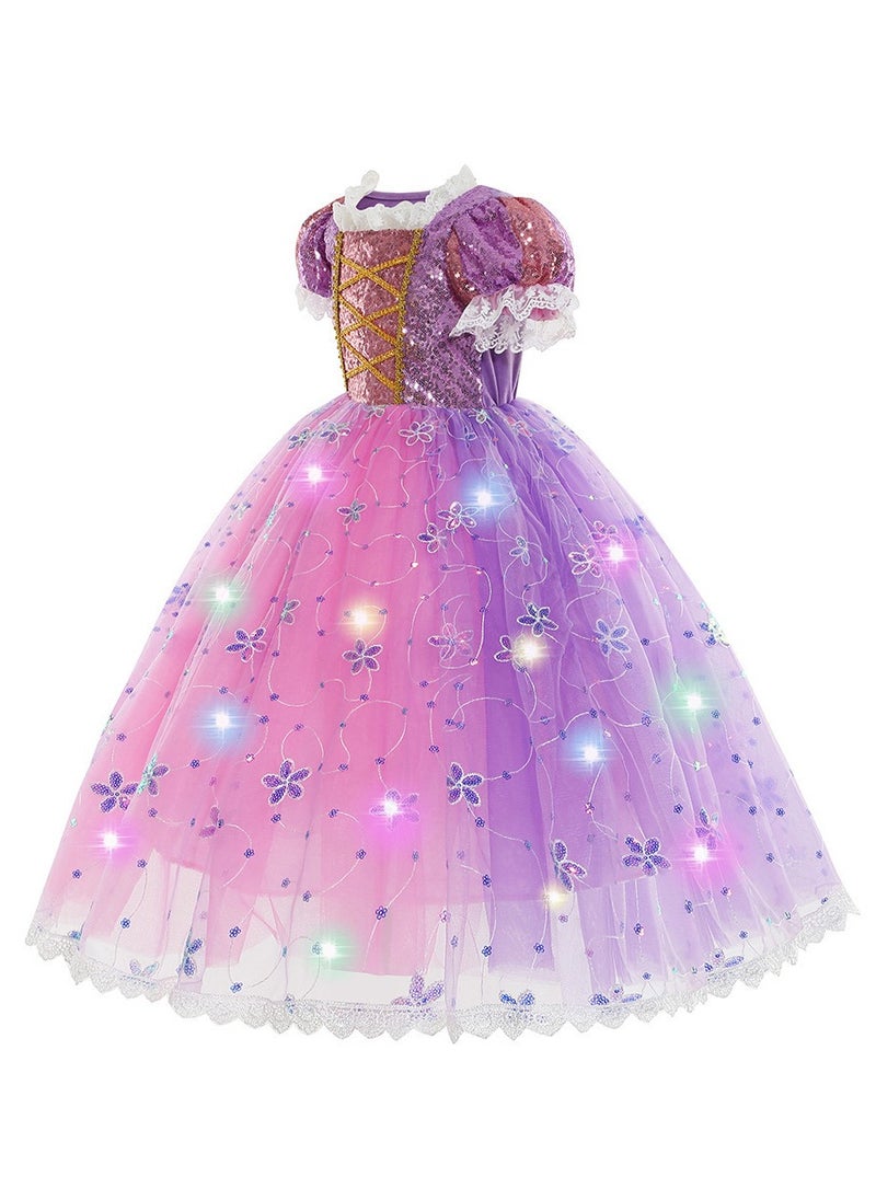 Al Aoyama Al Aoyama Princess Dresses for Girls - Light Up Princess Costume for Little Girls Toddler Age 3-8  - Image 2