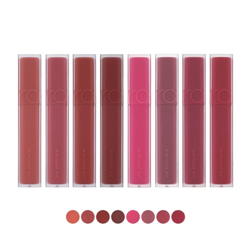 rom&nd BLUR FUDGE TINT | matte lipstick| light weight| cream type| super stay| k-beauty| highly pigment|moisturizing,0.17oz (05 BIBI CANDY) - Image 2