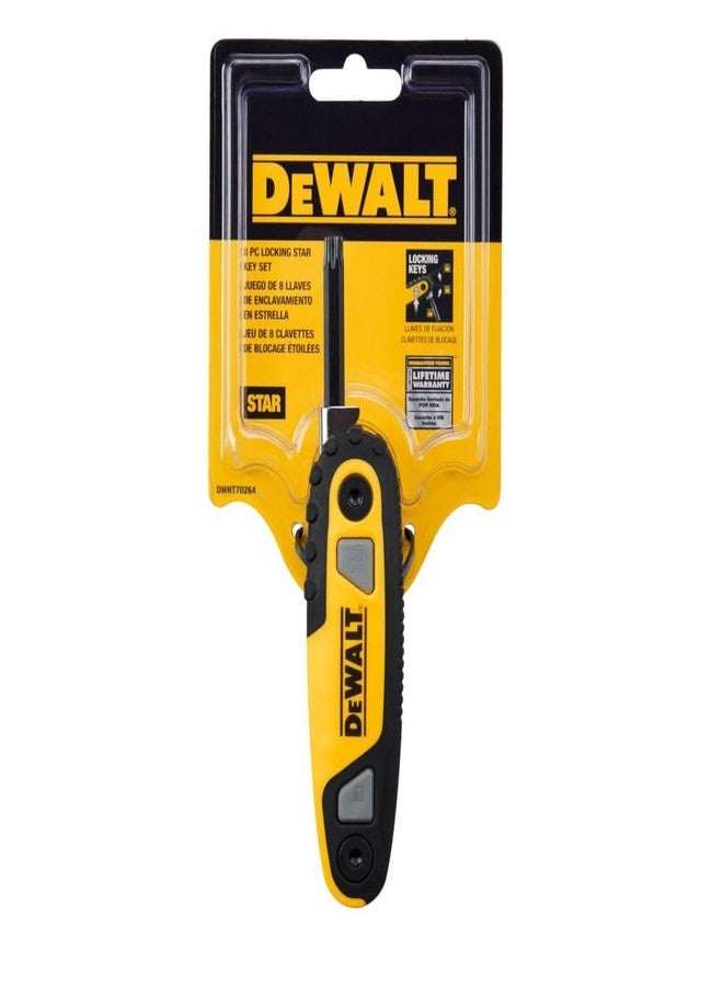 ديوالت مجموعة مفاتيح توركس سداسية قابلة للطي بتصميم متين ومريح من DeWalt DWHT70264 - Image 4