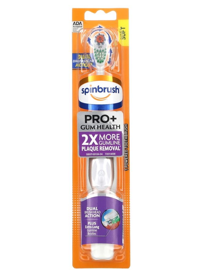 Pro + Gum Health Powered Toothbrush Soft 1 Toothbrush