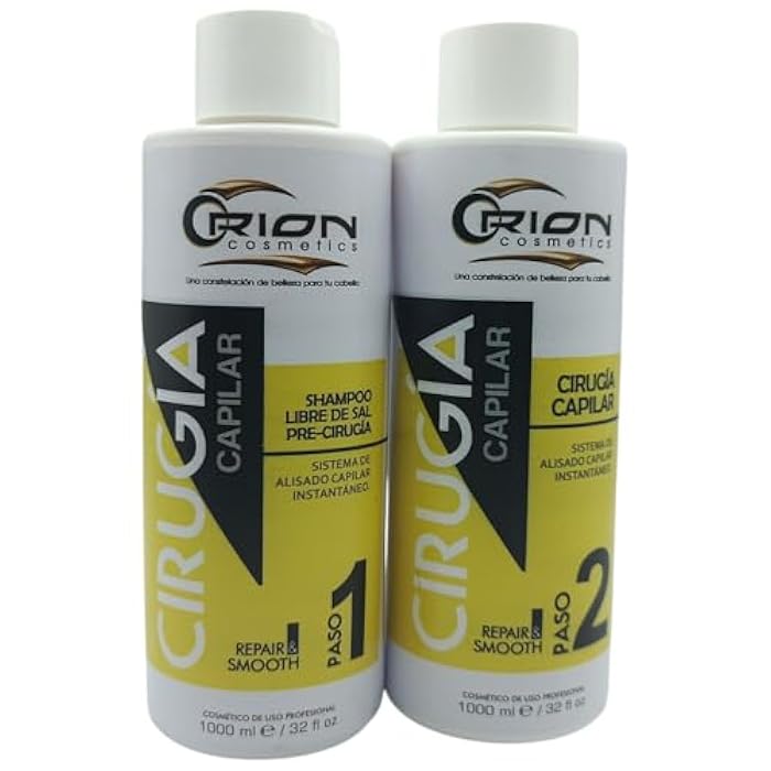Hair Surgery and Pre-Shampoo Kit - repairs - softens - nourishes - revitalizes - strengthens - shines - cleans - 32 Oz, natural - Image 1