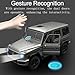 SNACKTANT 24G RC Cars for Kids 114 Remote Control Jeep Toy with LED Lights Gesture Sensing Open Doors Racing SUV Truck OffRoad All Terrain Crawler Vehicle Toy Birthday for Boys - Image 4