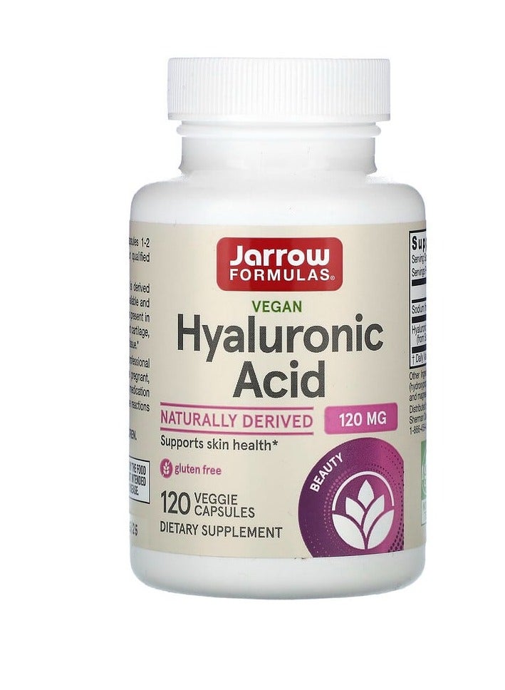 jarrow formulas Hyaluronic Acid, 120 Veggie Capsules