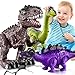 BLmukce 3Pack Electronic Walking Dinosaur Toys for Toddlers 24 Moving Dinosaurs Toys with Lights Roaring Sounds TRex Brachiosaurus Stegosaurus Xmas Birthday Gift for 2 3 4 5 6 Years Old Boys - Image 2