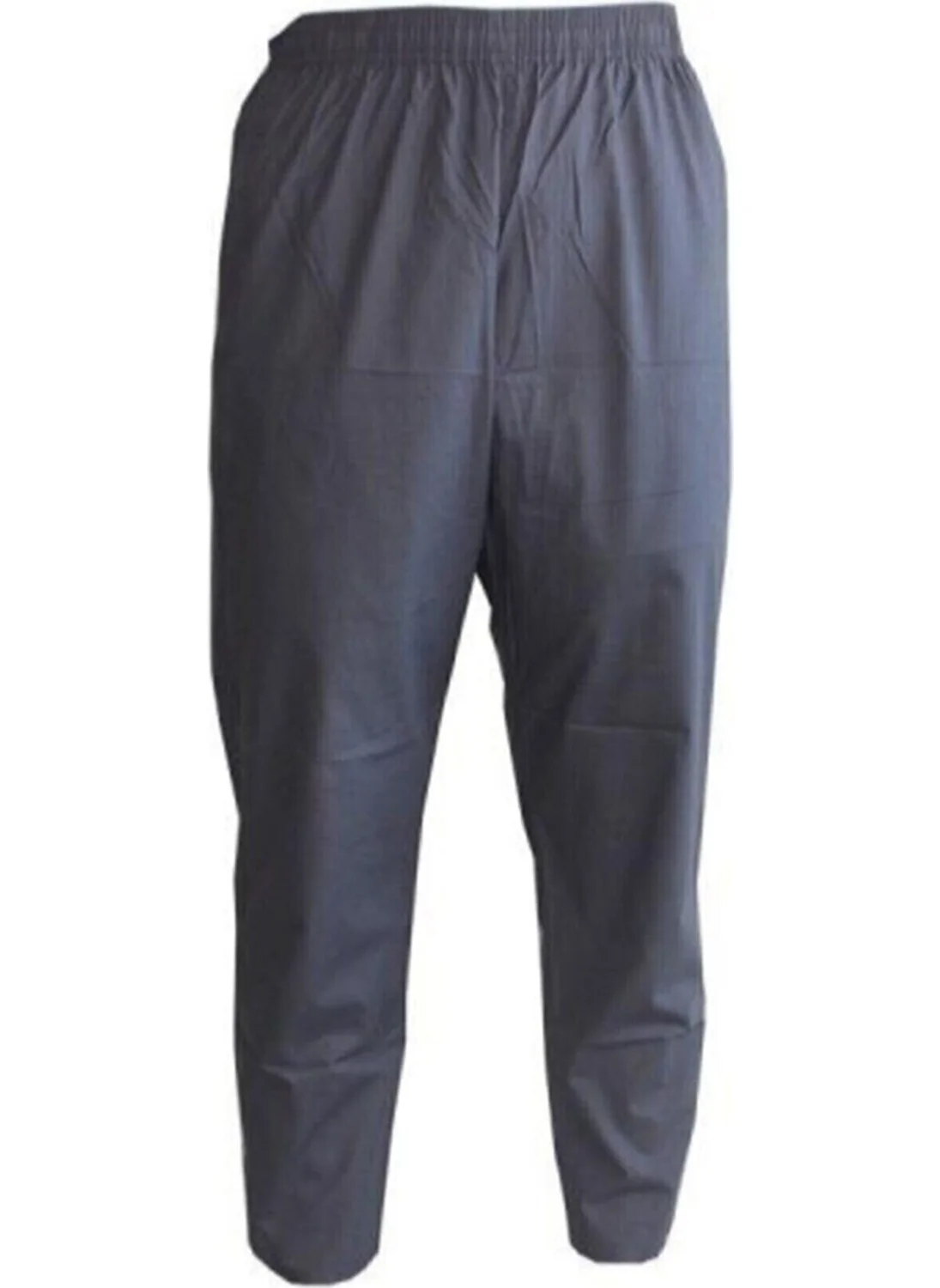 Berat Shalwar Trousers - Linen Fabric - Gray Color - Number 2 - Hajj Umrah Trousers