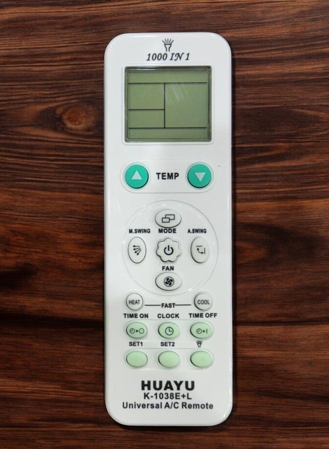 هوايو جهاز التحكم عن بعد العالمي K-1038E+L لمكيف الهواء 1000 في 1 - Image 1