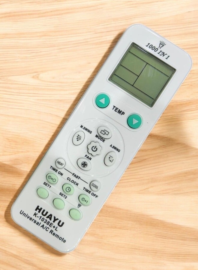 هوايو جهاز التحكم عن بعد العالمي K-1038E+L لمكيف الهواء 1000 في 1 - Image 3