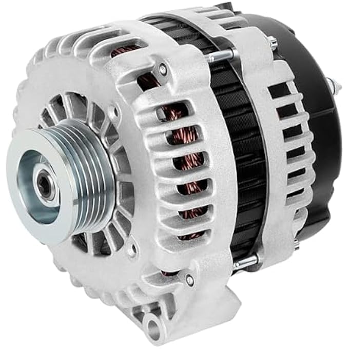 ASAPE New Alternator Fit for 2006 for Cadillac Escalade 6.0L 2005-2007 for GMC Sierra 1500 4.3L 2005-2006 for GMC Sierra 1500 5.3L, Replace OE 8302 - Image 1