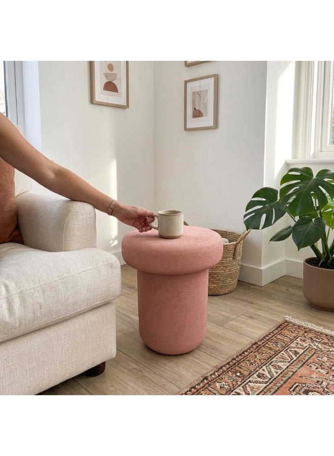 color zone pottery A modern and elegant fiberglass coffee corner table – lightweight, sturdy and durable, repaintable, water, sun, heat and weather resistant, ideal for indoor and outdoor use. - Image 4