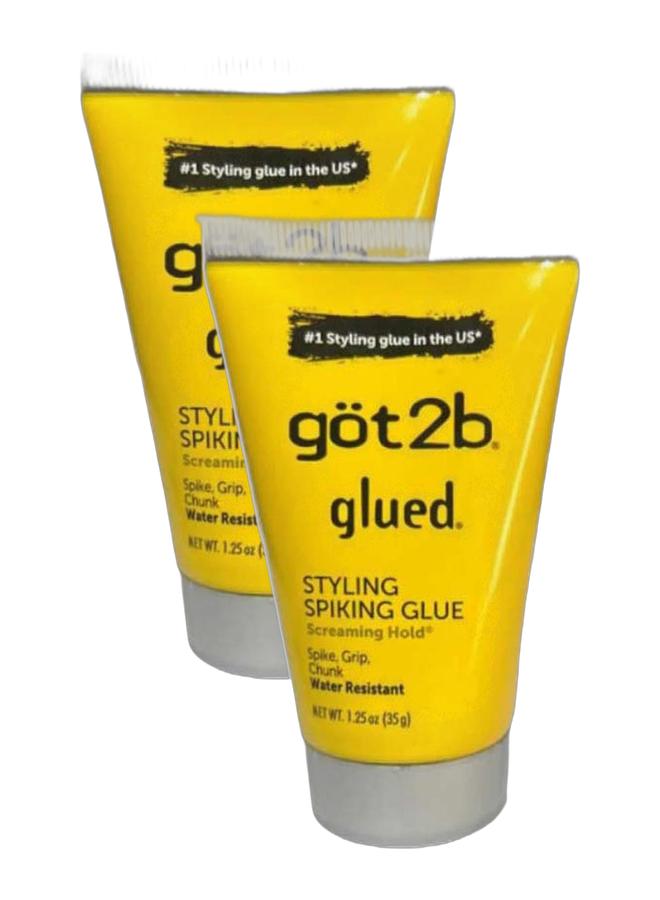 Got2b Glued Styling Spiking Water Resistant Glue Unisex By Got2B, 1.25 Ounce Bundle 2 pieces - Image 1