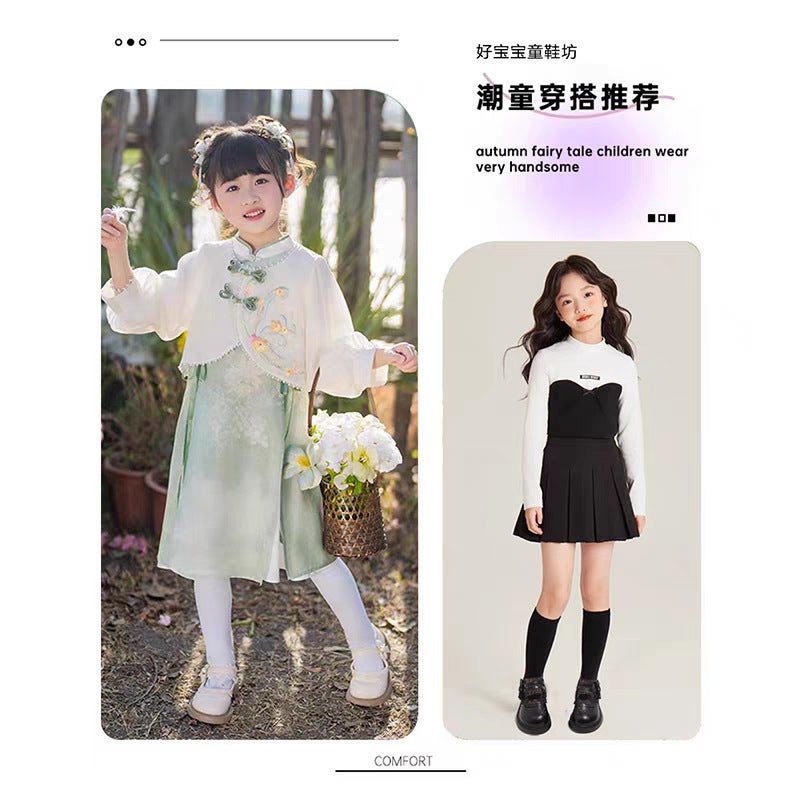 Soft-Soled Girls'' Shoes Kidsren''s Genuine Leather Princess Small Leather Shoes 2025 Spring New Baby Girl Simple Black Shoes - Image 4