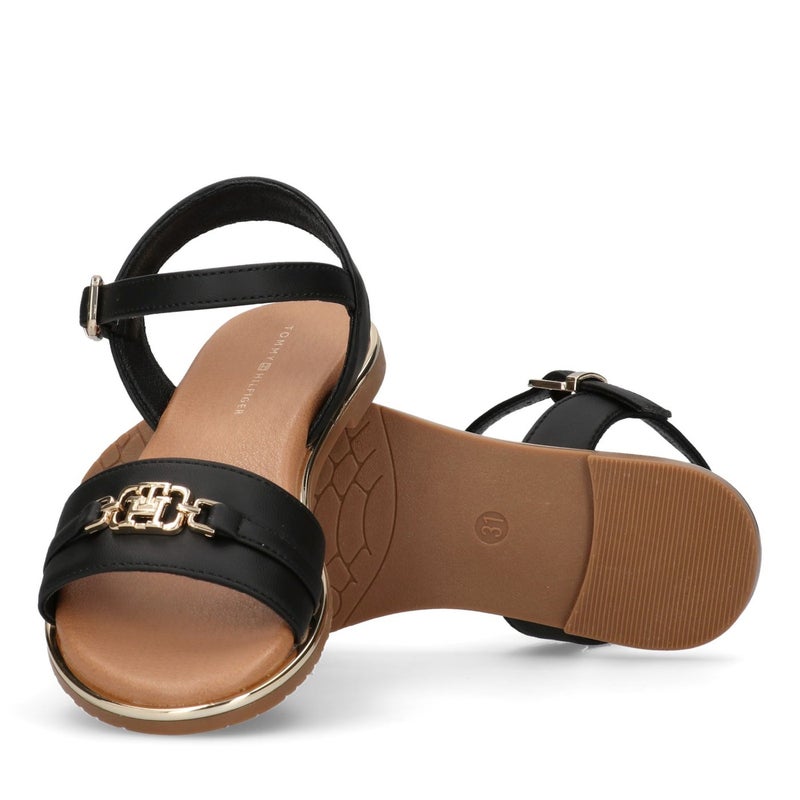 تومي هيلفيغر صنادل أطفال بشريط لاصق - Image 4