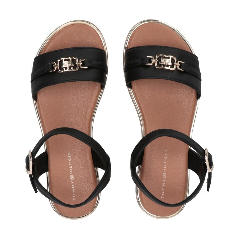 تومي هيلفيغر صنادل أطفال بشريط لاصق - Image 3