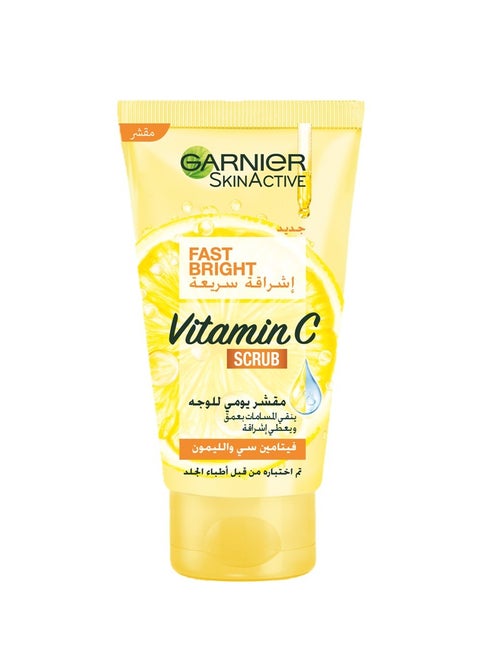 Garnier Fast Bright Vitamin C Daily Scrub – 50ml