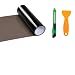 YTFRL Car Headlight Tint Film 1248 Inch Vinyl Vehicle Tail Light Wrap Film Roll with Squeegee Cutter Waterproof Vinyl Tinted Sticker for Headlights Fog Lights Tail Lights Light Black - Image 2