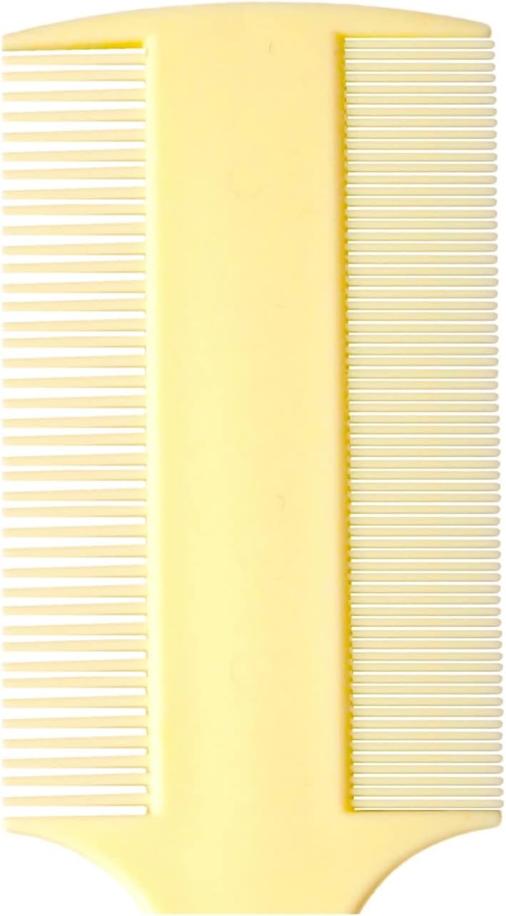 Vakly Fine Tooth Baby Comb Pack of 3 Double Sided Hair Comb For Babies With Extra Fine Rounded Teeth for Newborn Babys and Infants and Toddlers with Cradle Cap and Adults with Dandruff and Lice - Image 3