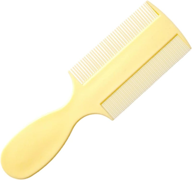 Vakly Fine Tooth Baby Comb Pack of 3 Double Sided Hair Comb For Babies With Extra Fine Rounded Teeth for Newborn Babys and Infants and Toddlers with Cradle Cap and Adults with Dandruff and Lice - Image 2