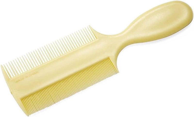 Vakly Fine Tooth Baby Comb Pack of 3 Double Sided Hair Comb For Babies With Extra Fine Rounded Teeth for Newborn Babys and Infants and Toddlers with Cradle Cap and Adults with Dandruff and Lice - Image 4