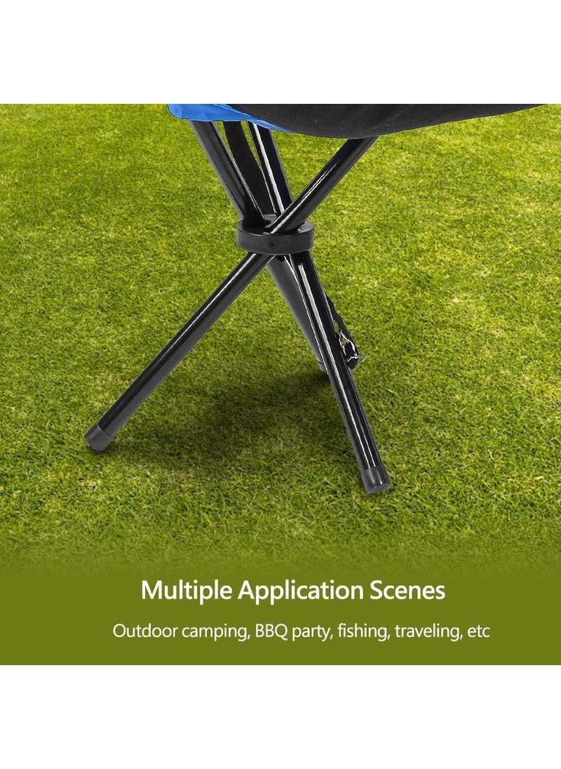 OVERA overa Folding Chair Folding Stool Camping Foldable Garden Chair Comfort Fishing Stool Folding Chair Collapsible Camping Stool Mini Portable Stool Outdoor Stool for Camping Fishing Travel or Beach  - Image 3