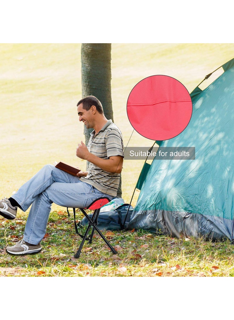 OVERA overa Folding Chair Folding Stool Camping Foldable Garden Chair Comfort Fishing Stool Folding Chair Collapsible Camping Stool Mini Portable Stool Outdoor Stool for Camping Fishing Travel or Beach  - Image 4