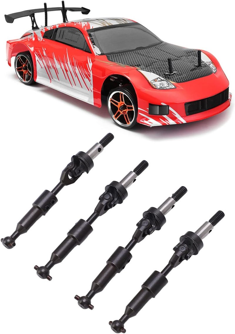 4pcs RC Steel Drive Shaft CVD Transmission Axle, RC CVD Drive Shaft Set for HSP 94123 1/10 RC Car, High Accuracy Upgrade Parts with Powerful and Stable Performance, for - Image 5