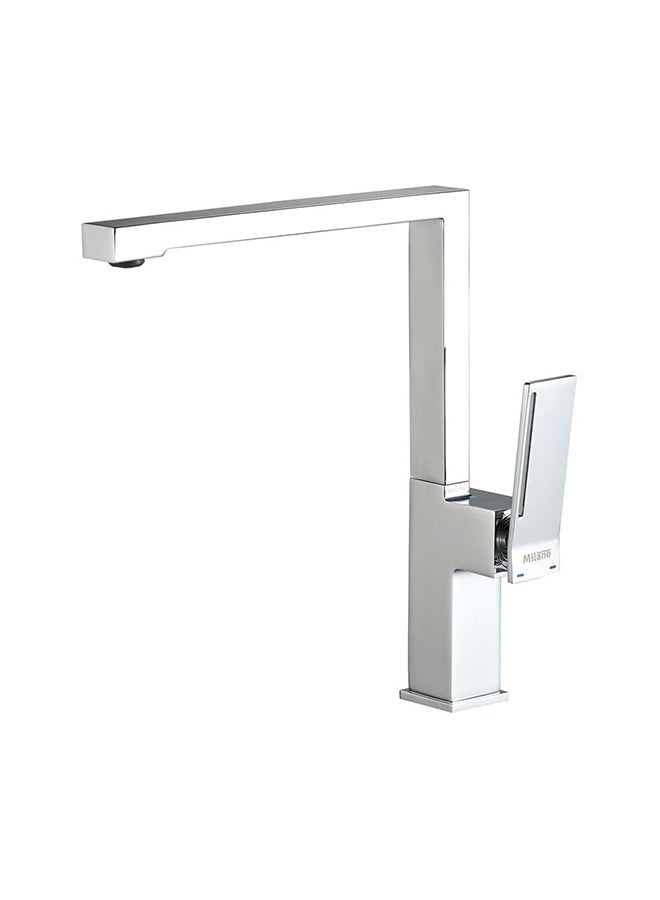 milano Terni Sink Mixer Chrome Single Handle Sink Mixer And Faucet For Bathroom Commercial Lavatories Toilet Kitchens L 54 x W 39 x H 32 cm - Image 2