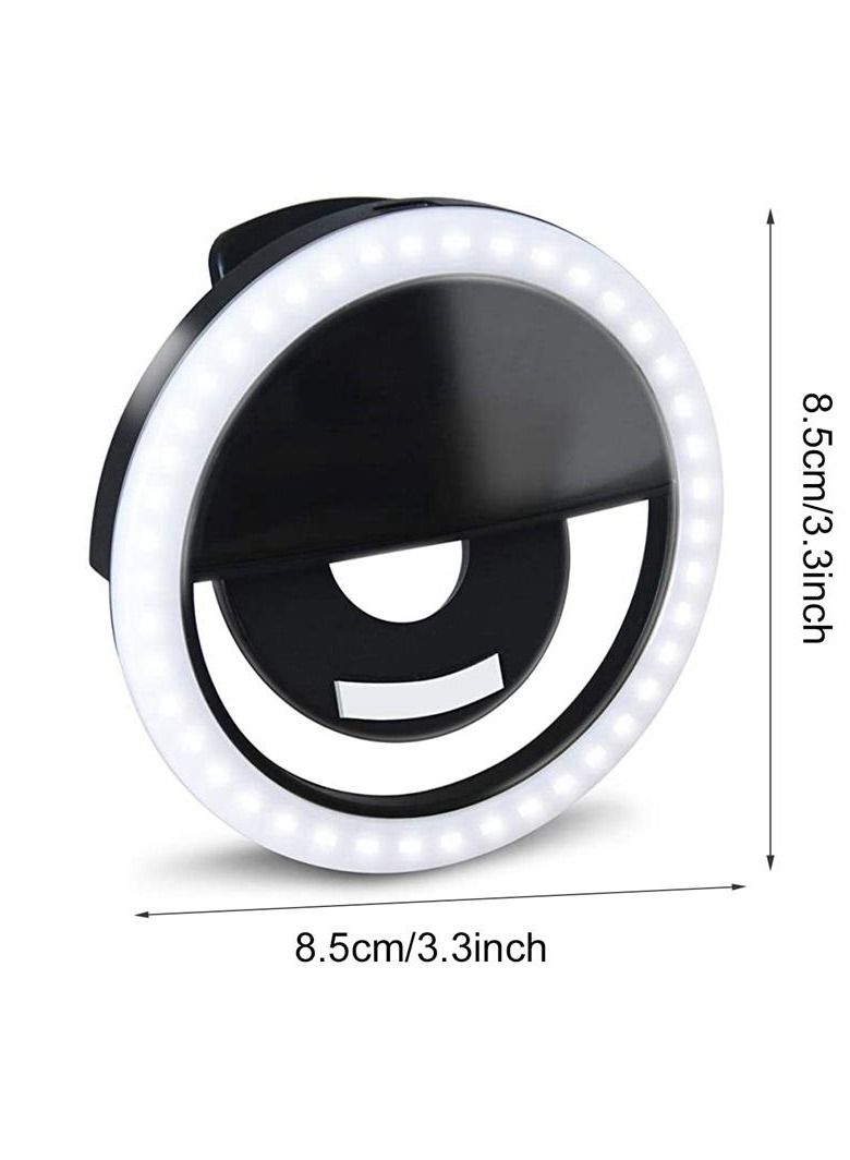 Selfie Ring Light for Mobile  3 Way Led Flash || White Light for All Smartphones