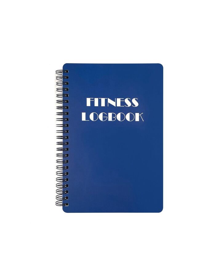 LAMAY Fitness Journal, Workout Log to Track 146 Workouts & Exercise Progress Sprial Bound Daily Fitness Planner Best Workout Companion for Men Women Pro Athletes(Blue) - Image 1