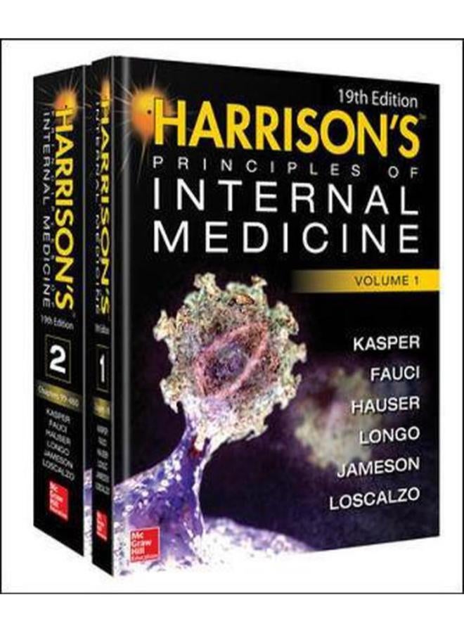 Harrison`s Principles of Internal Medicine 19/E  Vol 1 & Vol 2   Ed   19 