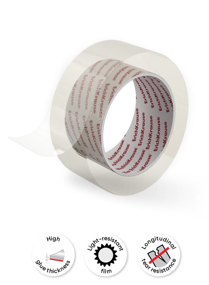 ErichKrause Packing tape Handy tearable, highly transparent, easy-to-tear by hand, 48mmx50m (shrink 1 pcs)  - Image 3