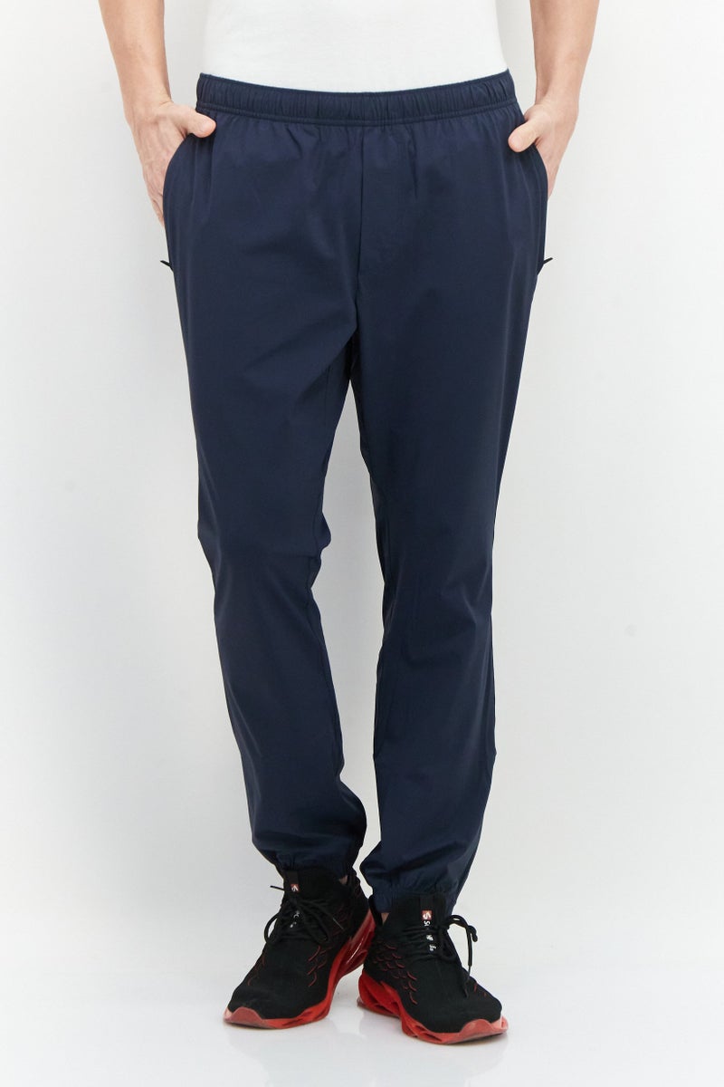 Fourlaps بنطال جوجر عادي للرجال، كحلي - Image 1