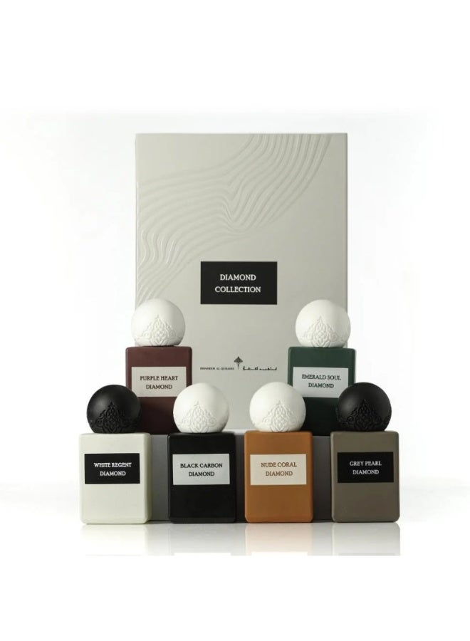 IBRAHIM ALQURASHI Ibrahim Al Qurashi Mini Diamond Collection – 6 Perfumes (10ml Each) - Image 1