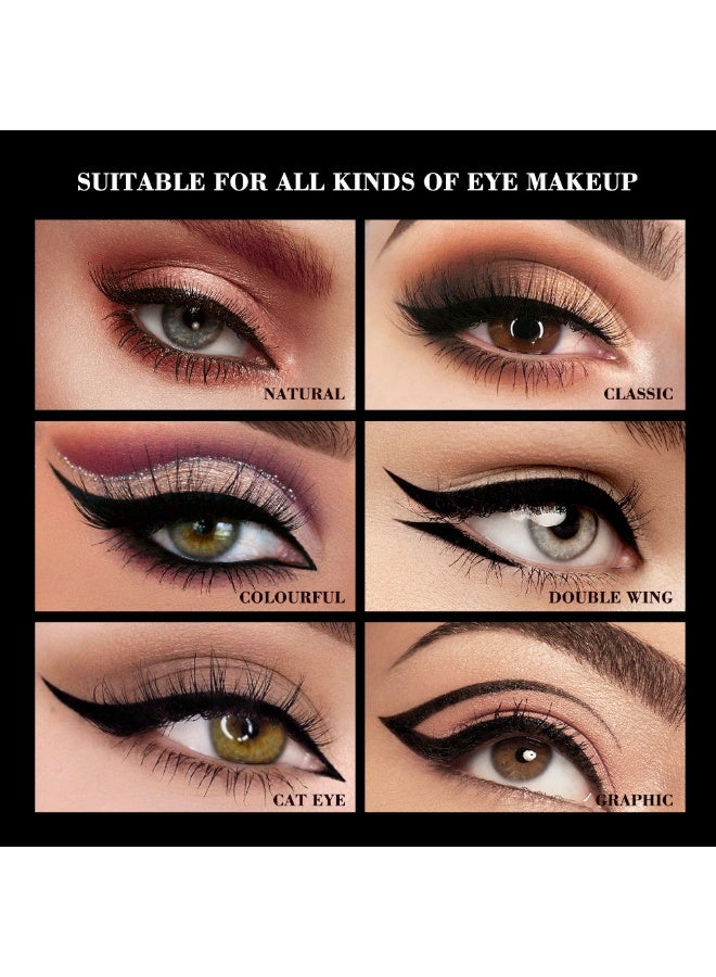 O.TWO.O Eyeliner Stamp Black Liquid Eyeliner Pen Waterproof Fast Dry Double-ended Eye Liner Pencil Make-up for Women Cosmetics - Image 5