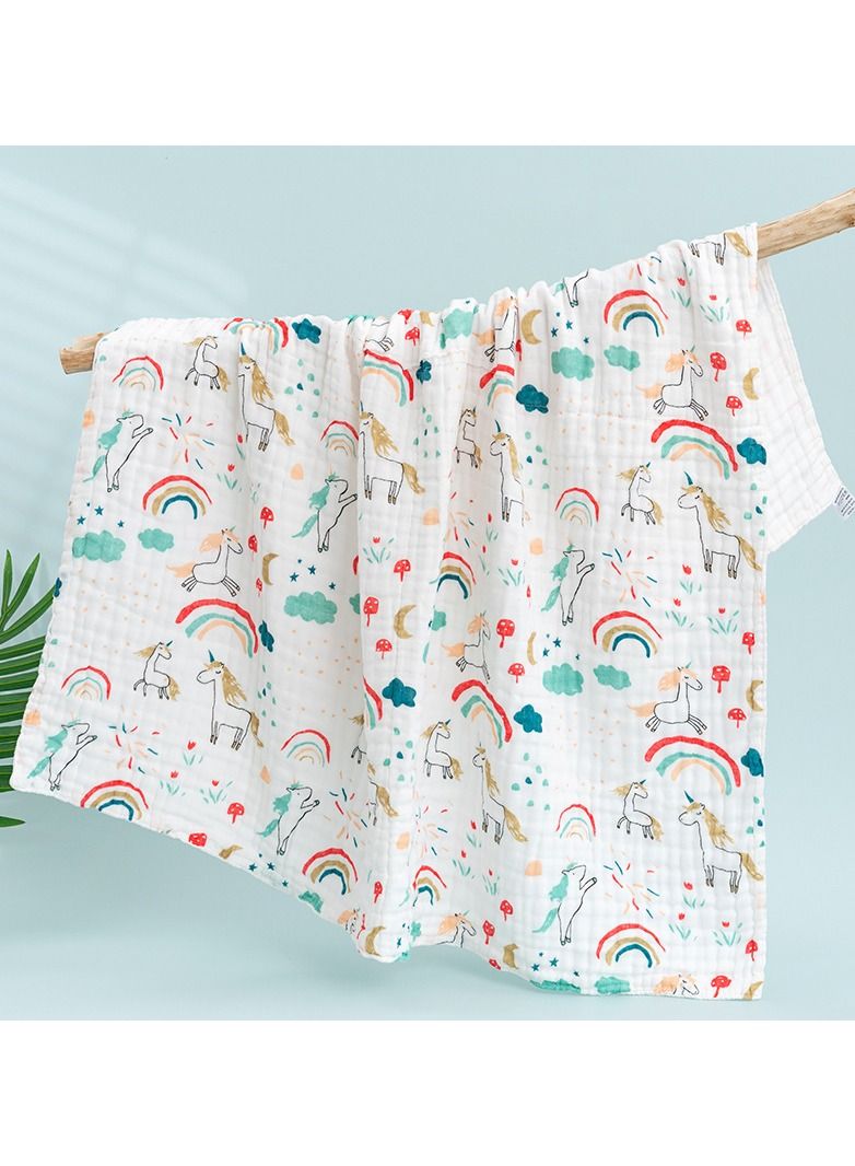 Loquat Pure Cotton Cartoon Printed Bath Towels