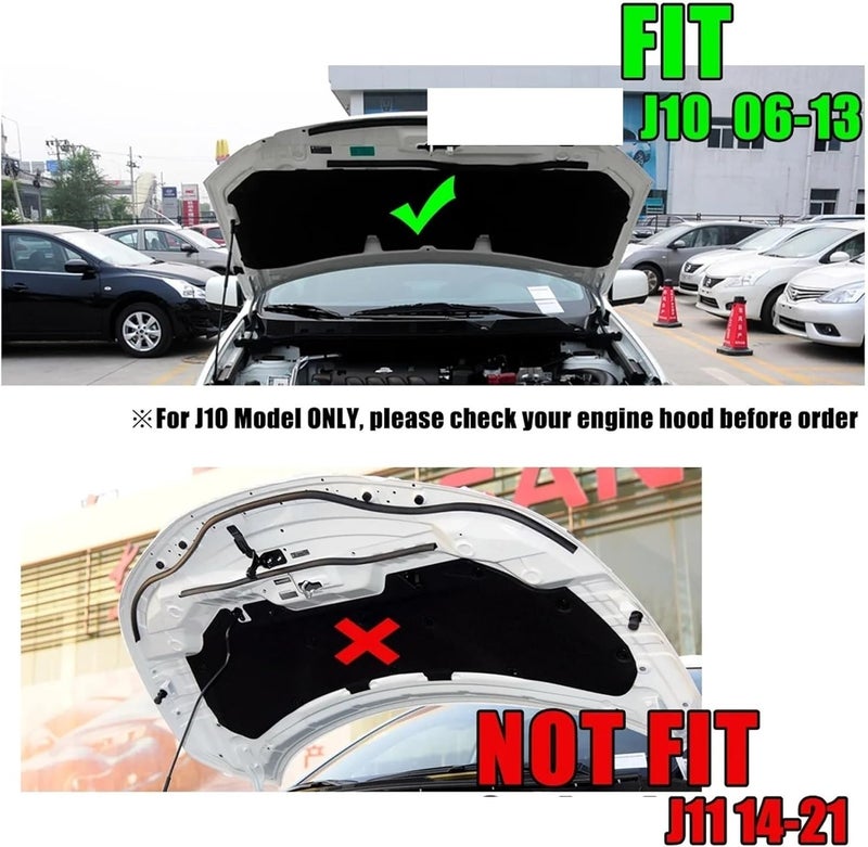 Wivplex Front Engine Hood Insulation Pad for Nissan Qashqai - Image 4