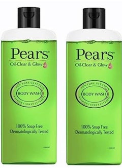 Pears Oil Clear And Glow Body Wash 2 x 250ml  - Image 1