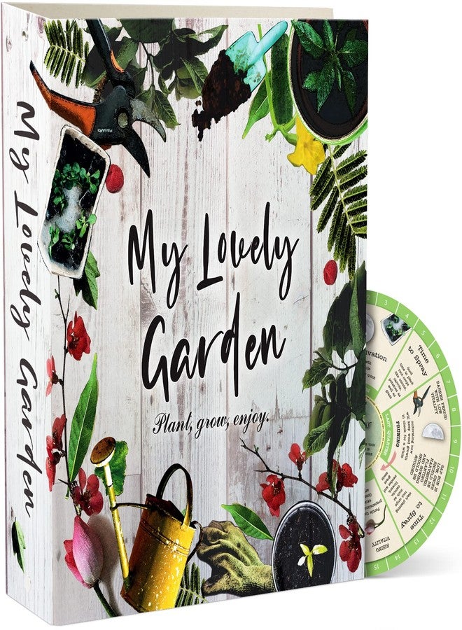 CraftSaints Garden Journal, 3 Ring Full Page 8.5x11" Binder. Seed Packet Organizer Kit, Perfect Planner & Almanac & Notebook for Gardeners and Farmers - Image 1