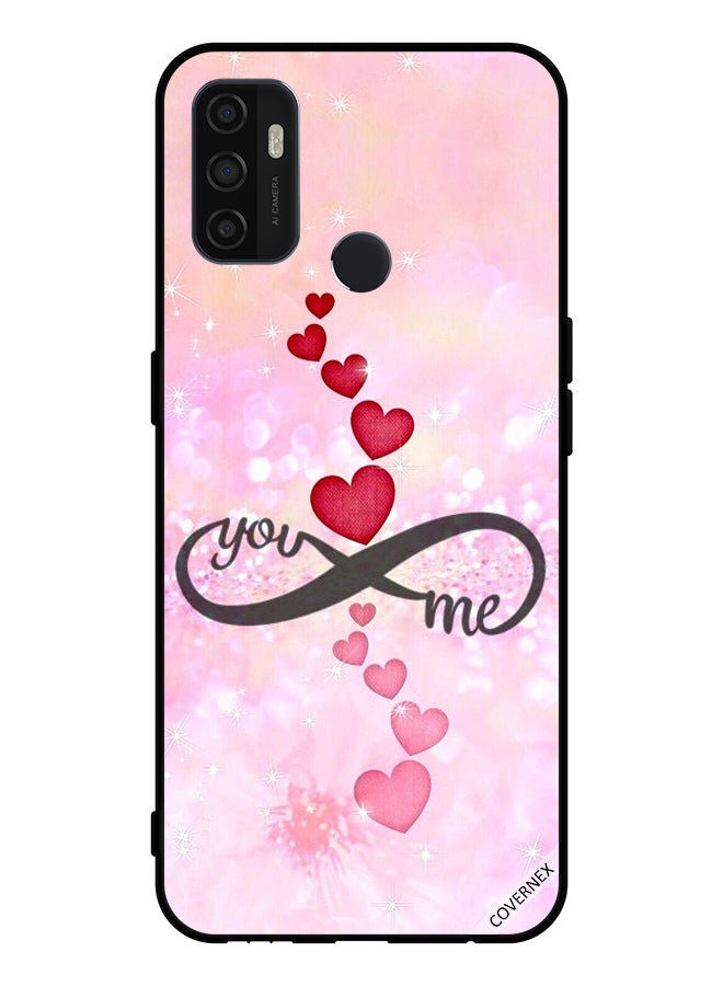 Covernex Protective Case Cover For Oppo A11s Red & Pink Hearts You Infinity Me - Image 1