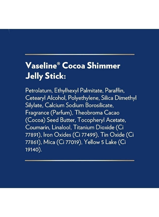 Vaseline Petroleum Jelly Stick Cocoa Butter 40 Gm - (2 pcs) - Image 4